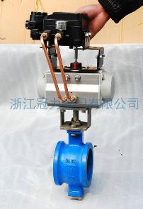 氣動V型調(diào)節(jié)球閥能為工業(yè)干什么？